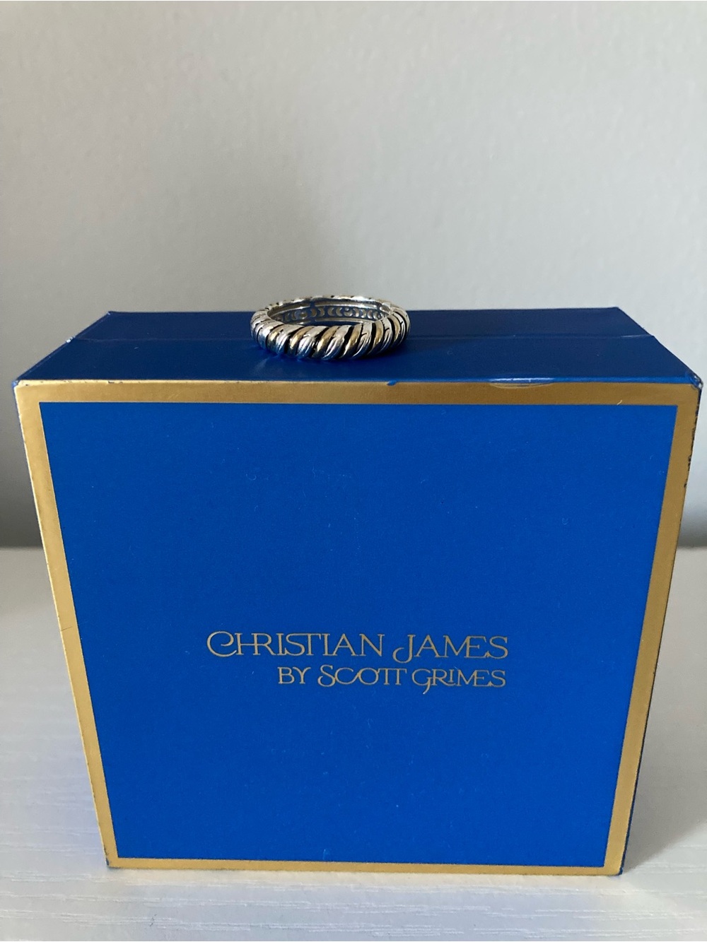 Christian James ring